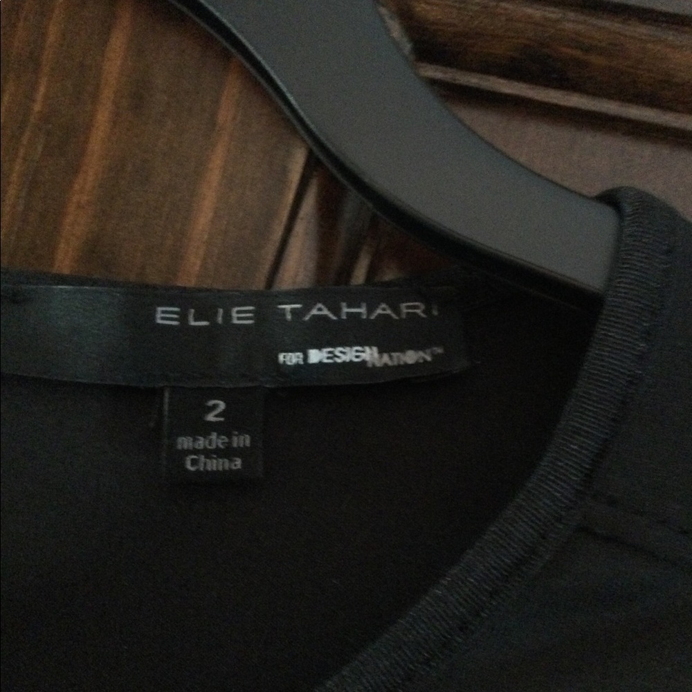 Ellie Tahari black dress - Picture 3 of 6